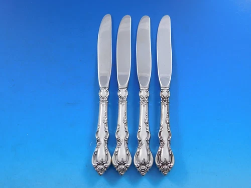 Spanish Provincial by Towle Sterling Silver Butter Spreader HH Modern Set 4 pcs
