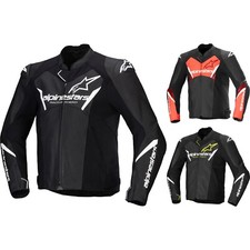 Herren Motorrad Jacke - Alpinestars Faster V3 Airflow - luftige Sport Lederjacke