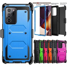 For Samsung Galaxy Note 20/20 Ultra 5G Phone Case Shockproof Clip Holster Cover