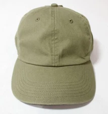 Gelante Unisex Adult 100% Cotton Strapback Solid Baseball Cap CL8 Green One Size