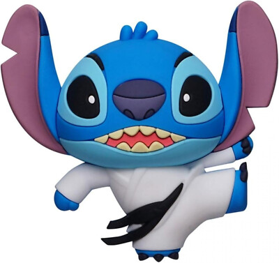 3D Foam Magnet - Disney - Lilo & Stitch - Taekondo PVC Licensed NEW