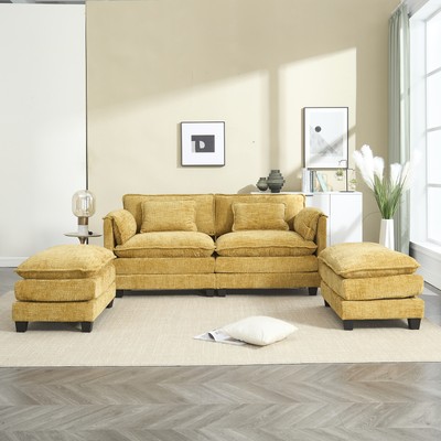 UNITED WE WIN Chenille fabric, solid construction, the overall structure of the