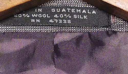 Jones New York Suit Jacket S&K Famous Brands Wool and Silk - Picture 3 of 12