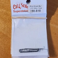 Diesel Pilot Grab Bar pack of 12 - .012" Wire Cal Scale 190-515 HO Model
