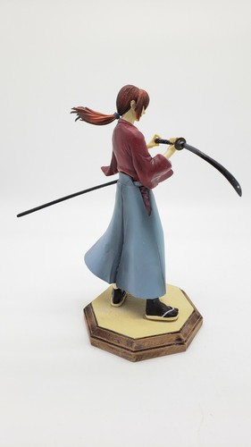 Große reduzierte Rurouni Kenshin Samurai X japanische Anime Manga Figur im Ruhestand - Bild 4 von 4