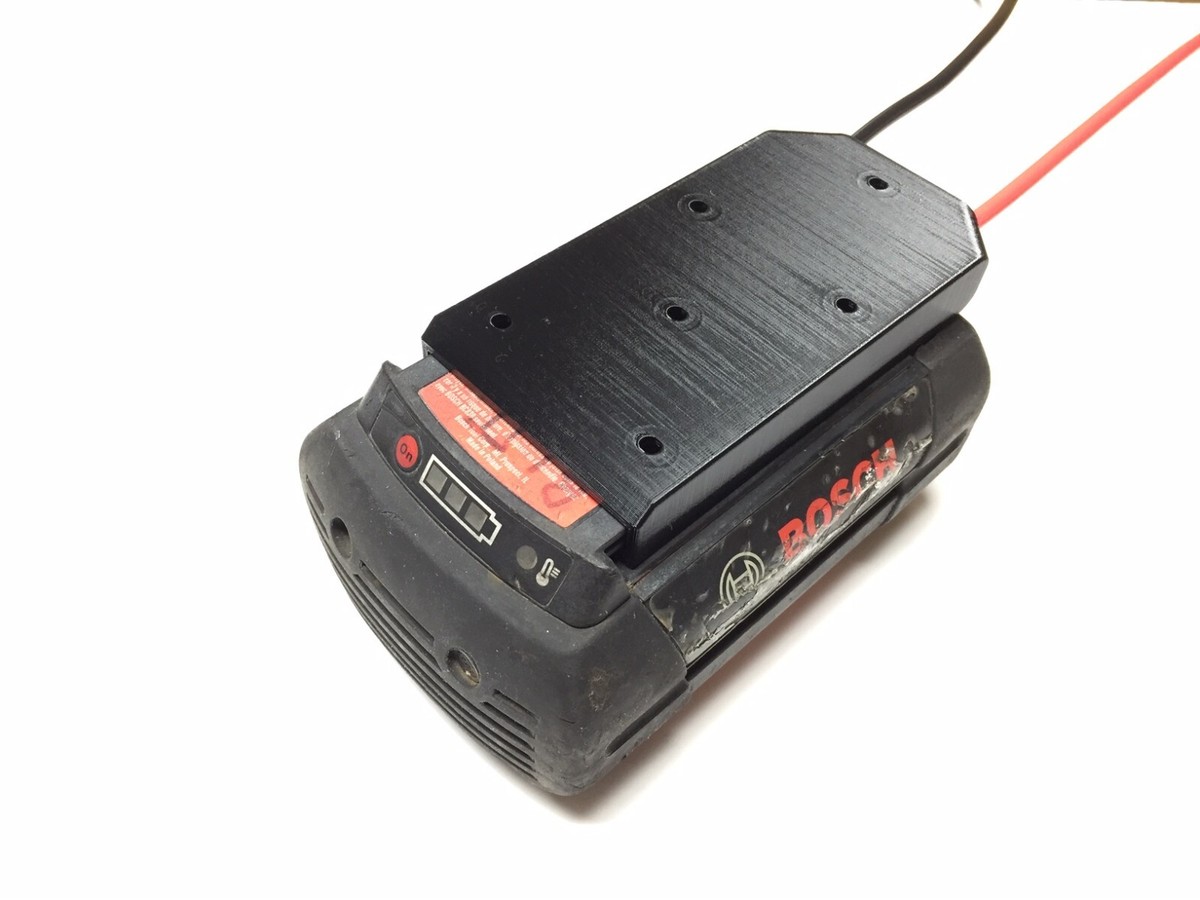 X adapter for Bosch 36V battery 10AWG gauge high output current 
