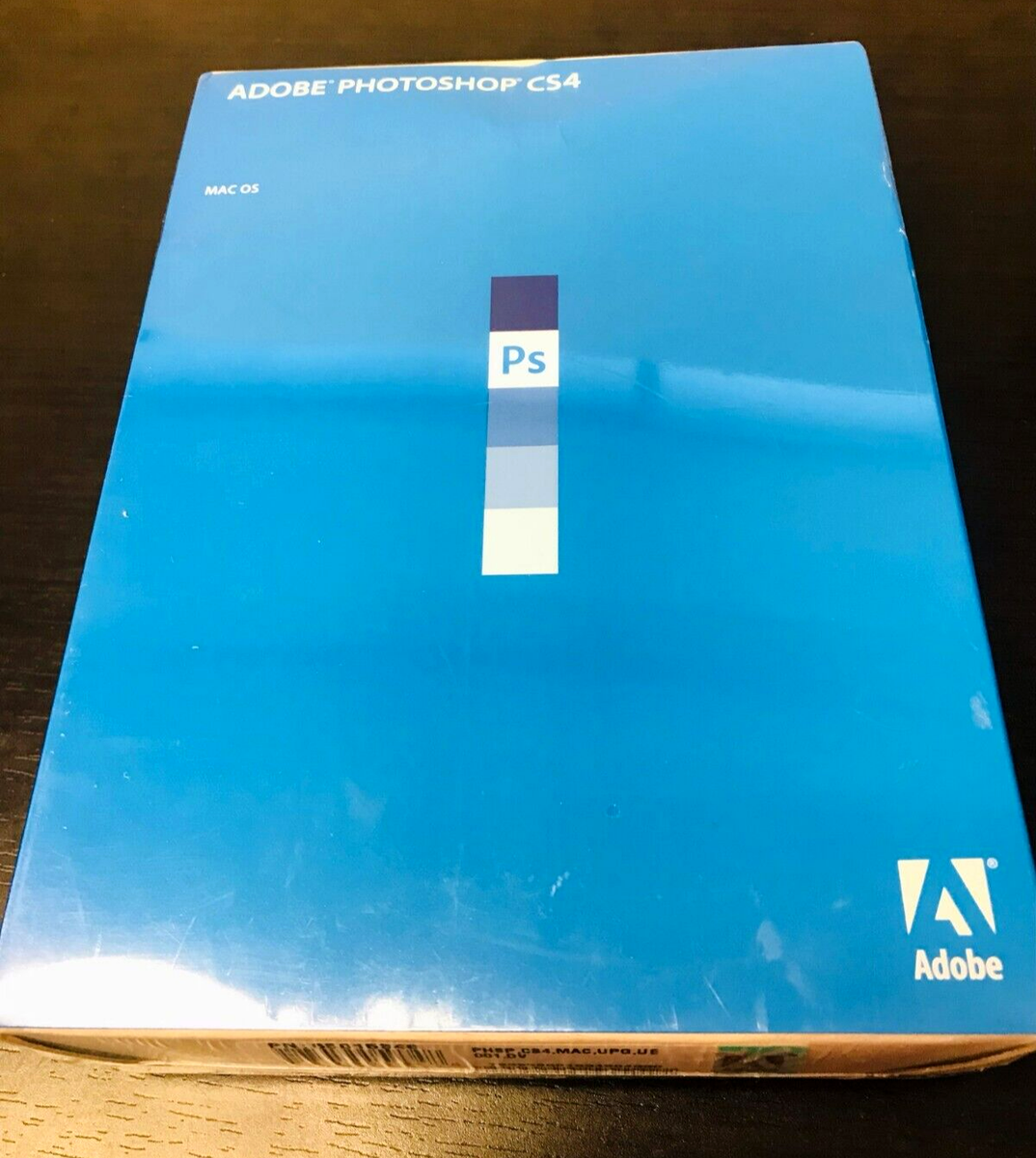 NEW Adobe Photoshop CS4 MAC OS, Upgrade Package Serial On Box 