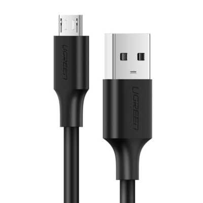 Kabel USB-A zu Micro-USB 480 Mbps 1.5m Ugreen Schwarz Ladenkabel Datenkabel