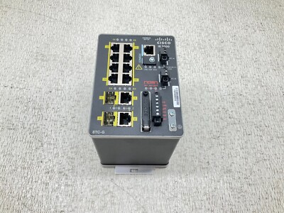 Cisco IE-2000-8TC-G-B V01 Industrial Ethernet Switch IE-2000 8TC-G
