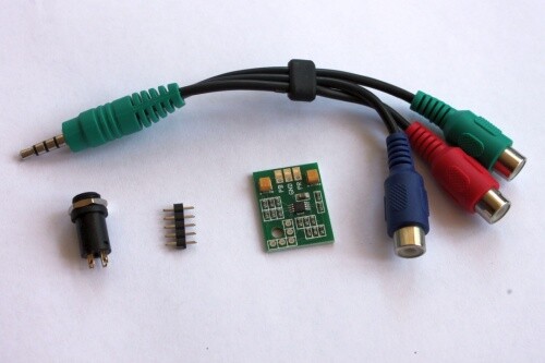 NESRGB N64RGB ATARI2600RGB SMSFM YPbPr YUV KITS DIY - Sega Nintendo upgrades - Picture 4 of 7