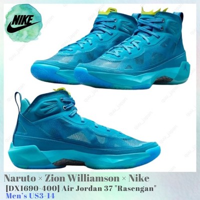 Naruto × Zion Williamson × Nike Air Jordan 37 Rasengan DX1690-400 Men's US3-14