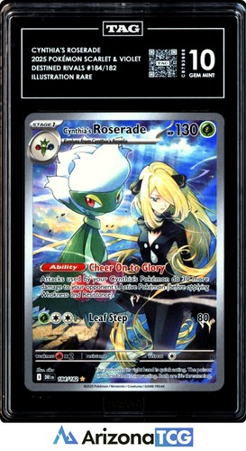Cynthia's Roserade graded TAG 10 for sale on eBay