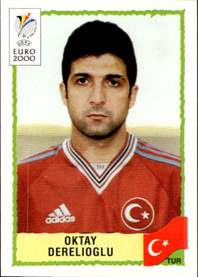 euro 2000 panini figurine new #161 Oktay Derelioglu