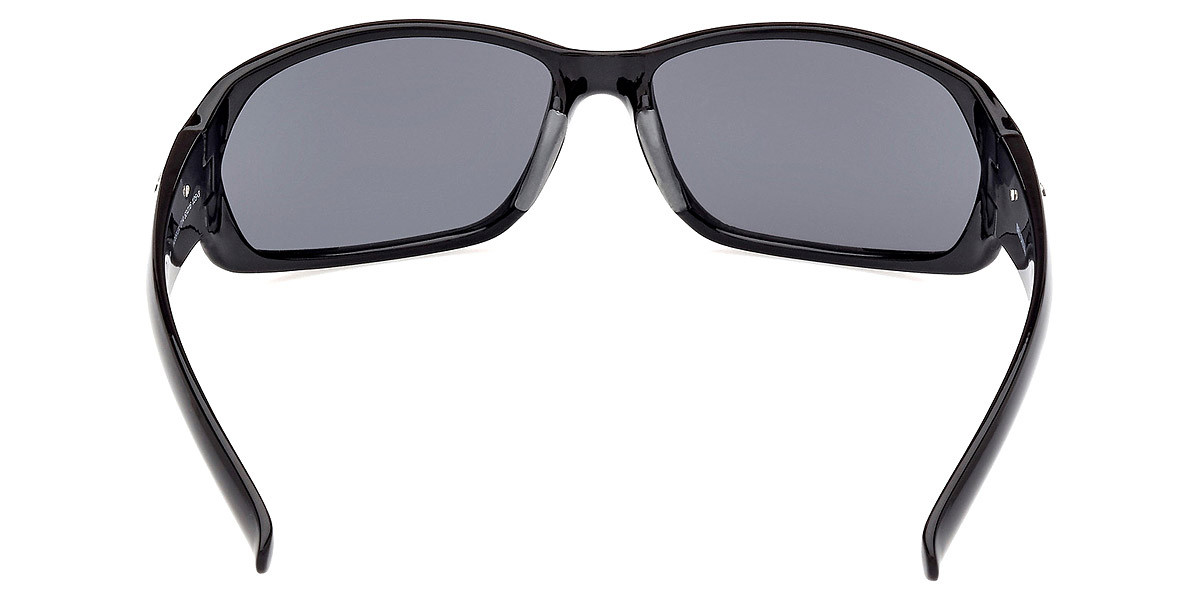 Harley Davidson HD0913X Sunglasses Shiny Black Smoke 63mm 