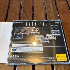 With obi, Dark Seed, Sega Saturn, tested and working
