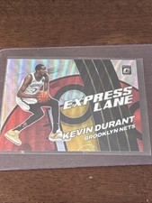 2021-22 Panini Donruss Optic - Express Lane Kevin Durant #25 Red Wave Prizm