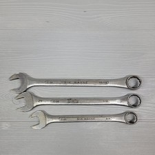 Vintage S-k Wayne Combination Wrench Lot Of 3 Box Open 1516 78 34 Vintage S-k Wayne Combination Wrench Lot Of 3 Box Open 1516 78 34