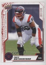 2020 Upper Deck CFL Red 102/165 Trey Rutherford #62 0kr6
