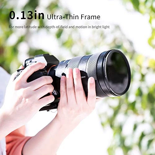 55mm ND4, ND8, ND64, ND1000 Lens Filter Kit for Camera Lens+ Filter - Image 4 of 4