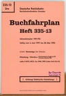 Book timetable 335-13 Dre/02.06.1991 - 30.05.1992 Dresden