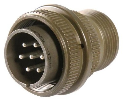 1pc Amphenol Ind MS3106A16S-1P Circular Connector, Mil-Dtl-5015 Series, Ms3