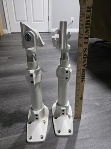 (2) Acorn 180 Curved stairlift parts Stand Foot Leg Anchor 12 - 15 inches