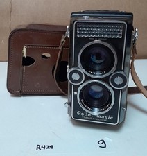 FRANK  HEIDECKE ROLLEI MAGIC II MEDIUM FORMAT TWIN-LENS REFLEX CAMERA W/ CASE 
