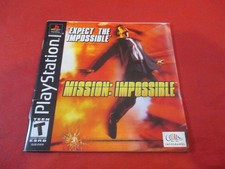 Mission: Impossible Playstation 1 PS1 Instruc...