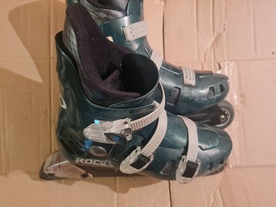 1990s 1996 ROCES AMS Amsterdam  Inline Skates Men s Size 6.5 TARTARUGA FRAME.