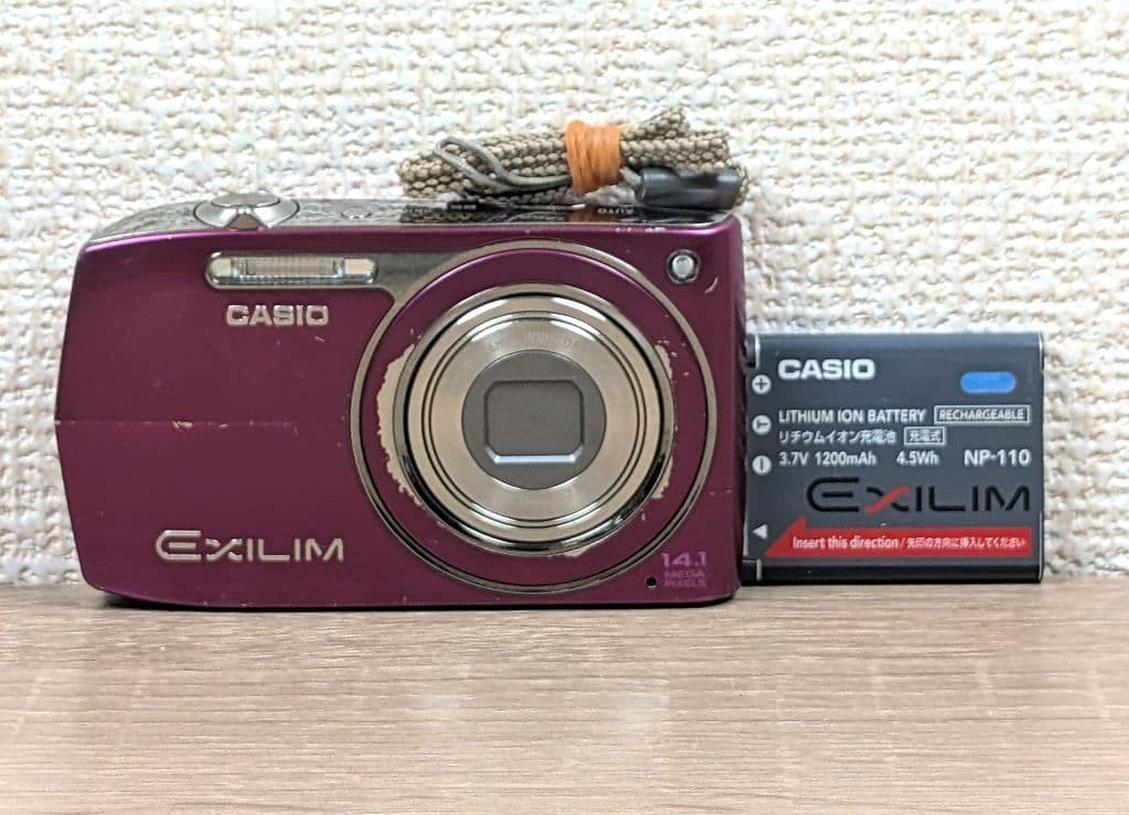 さ*ん様 CASIO EX-Z2300 デジタルカメラ パープル Excellent]CASIO EXILIM EX-Z2300 14.1MP Purple Compact Digital