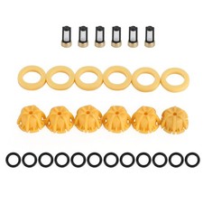 6PCS Fuel Injectors Repair Seal Kit pour BMW 328is 528i Z3 M3 E36 E38 E39 E46