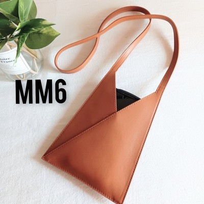 Maison Margiela Mm6 Leather Smartphone Pouch Unisex Phone Case