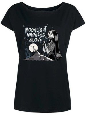 The Nightmare Before Christmas T-Shirt Damen Madness & Love schwarz