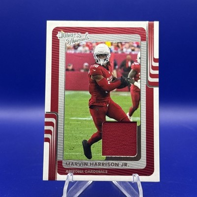 2025 Donruss Marvin Harrison Jr. Donruss Threads Jersey Mem #DTH-MHJ Cardinals