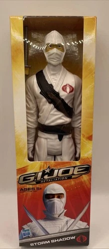 2012 Hasbro GI Joe Retaliation Storm Shadow Action Figures 12 Inch NEW in Box