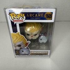 Figura Vinilo Funko Pop Arcana Liga de Leyendas Heimerdinger con Poro 1605