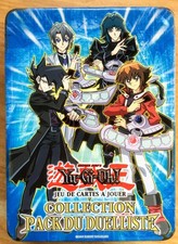 YUGIOH METALLIC LEERKARTON SAMMLUNG DUELLANTENPAKET - Metal Tin Box Konami