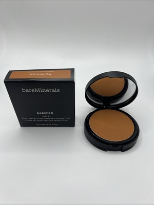 bareMinerals Barepro 16Hr Skin Perfecting Powder Foundation Deep 50 Neutral New