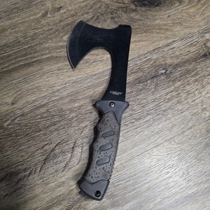 Camillus Titanium Bonded Hatchet 12 Inch Full Tang Axe Black Tactical Survival