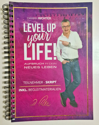   Damian Richter    Level UP Your Life  Workbook (NEU)   inl. CD Pack   