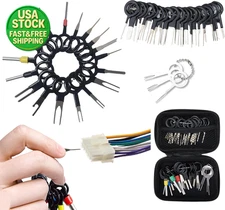 41 Pc Terminal Removal Tool Kit Depinning Pin Extractor Electrical Connector