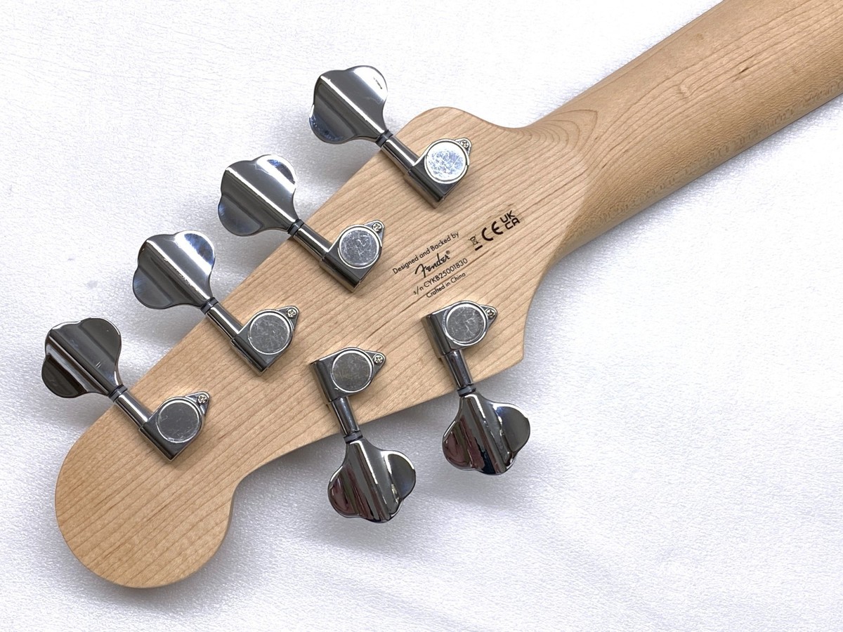 Genuine Fender Squier 6-String JAZZ J BASS NECK Maple / Indian