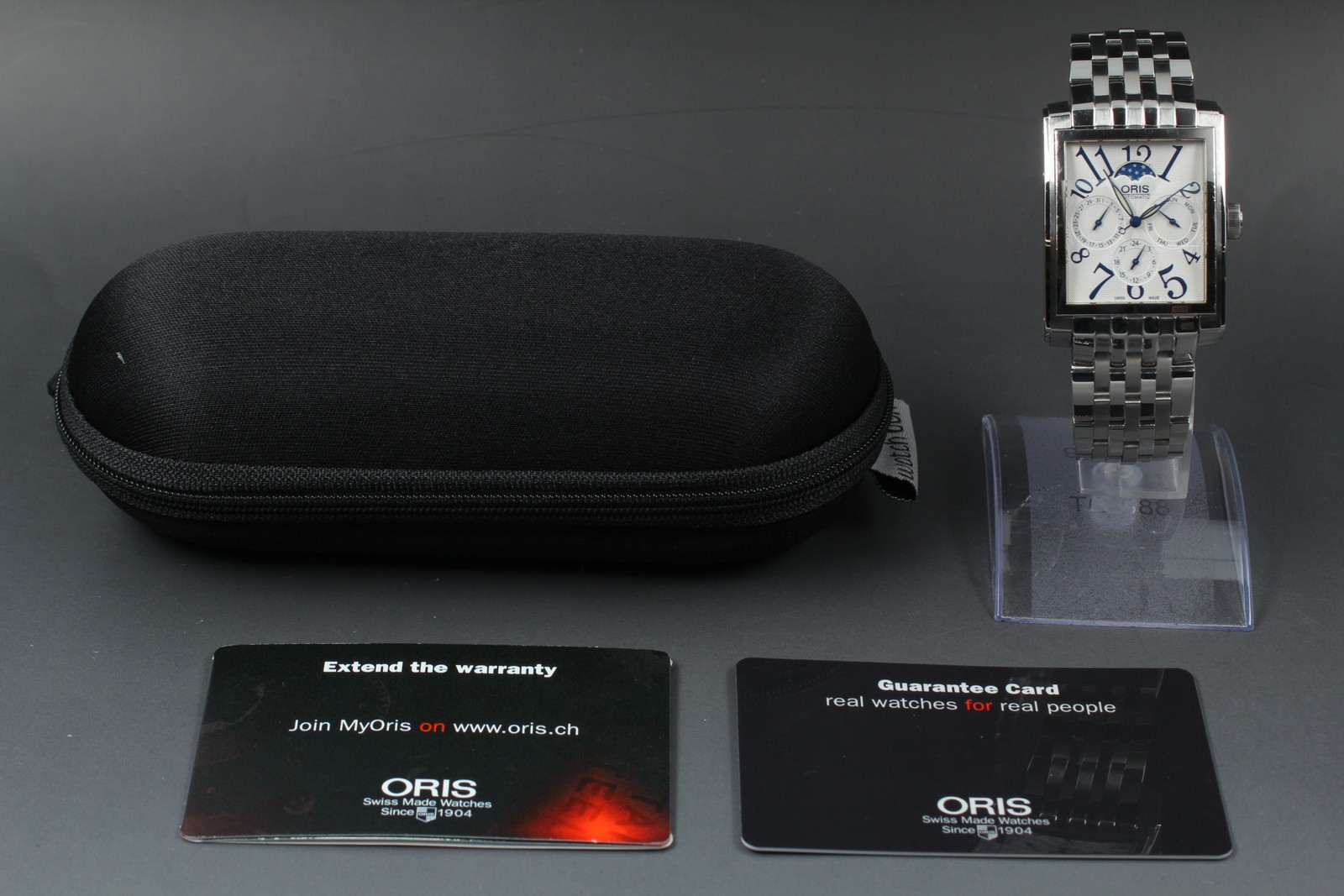 [Exc+5] ORIS Rectangular Complication 7658 Moon P… - image 2