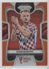2018 Panini Prizm World Cup Orange Prizm 64/65 Ivan Rakitic #228 4aw
