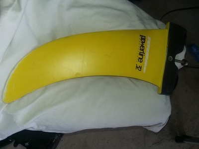 Windsurfing fin, Robby Seegar, Powerline 32. Powerbox.