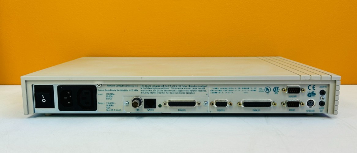 Network Computing Devices HMX, R4000 @ 80 MHz, 16 MB, Client X-Terminal. Tested!