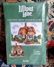 Anchor Lilliput Lane Counted Cross Stitch Kit CRADLE COTTAGE LL11 NEW