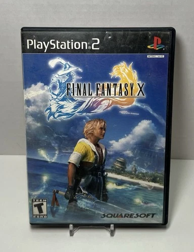 Final Fantasy X PS2 Black Label Complete CIB Tested RPG SquareSoft