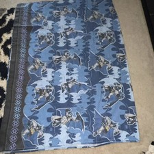 VINTAGE 1990s BATMAN BEDSHEET FLAT TWIN SIZE GOOD CONDITION