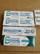 Sensodyne ProNamel Crest Colgate New toothpas...